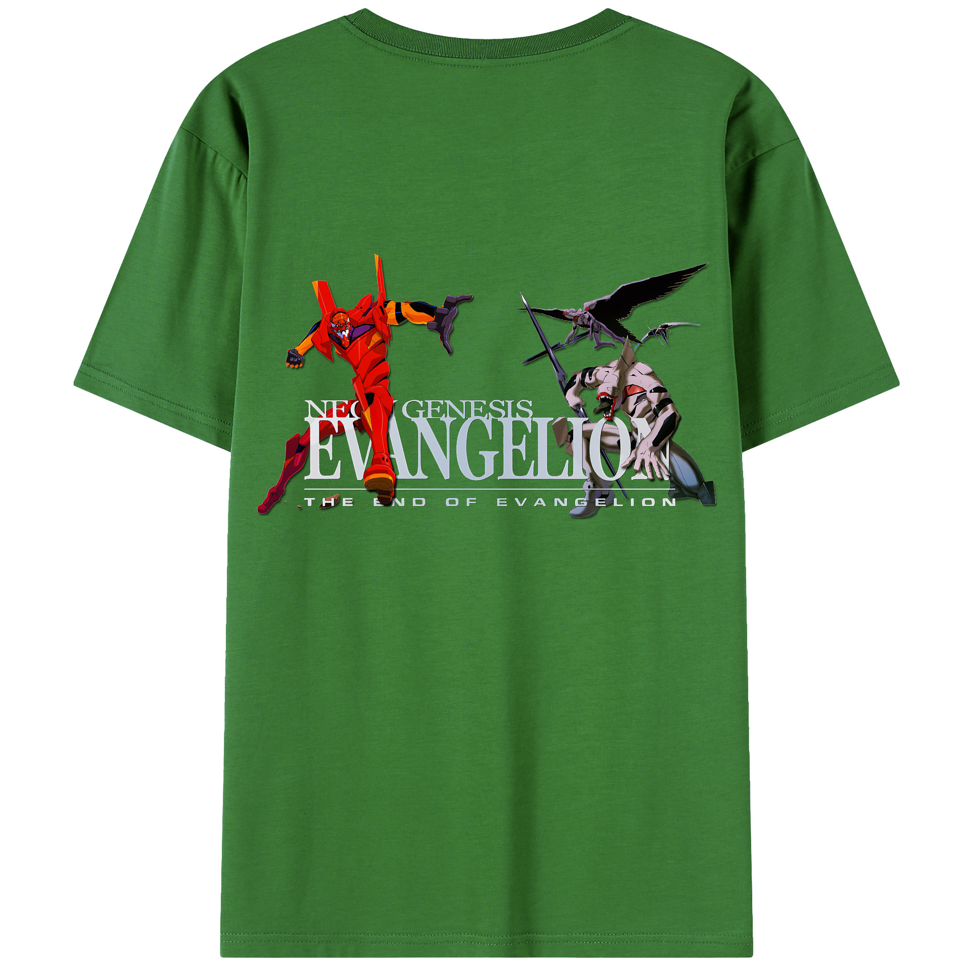 （画像用） EVA 新世紀エヴァンゲリオン レディース半袖Tシャツ(バックプリント)